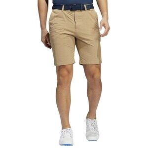 adidas Golf Go-To Hybrid Shorts Khaki Tan Men's Performance Size 38